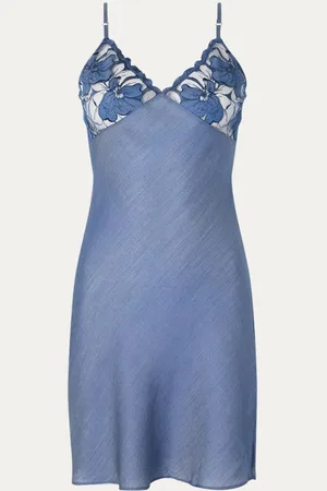 Chantelle Slipdress van chambray