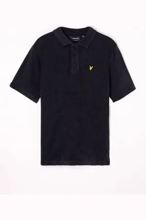Lyle & Scott Polo van badstof