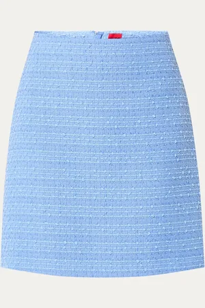 HUGO BOSS Romesa minirok van bouclé