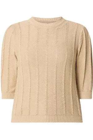 Expresso Grofgebreide top met ribstructuur
