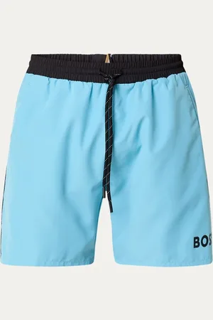 HUGO BOSS Zwemshorts met steekzakken en logo