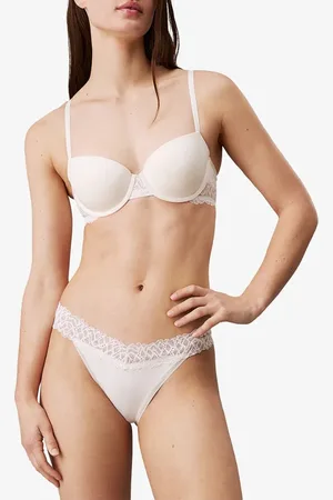 Calvin Klein Attraction slip met details van kant