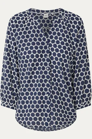 Brax Velia blouse met broderie