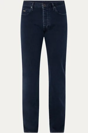 Emporio Armani Straight leg jeans met donkere wassing