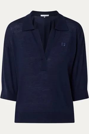 Gerard Darel Juliane fijngebreide polo van merino wol