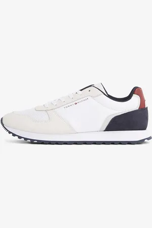 Tommy Hilfiger Sneaker met leren details