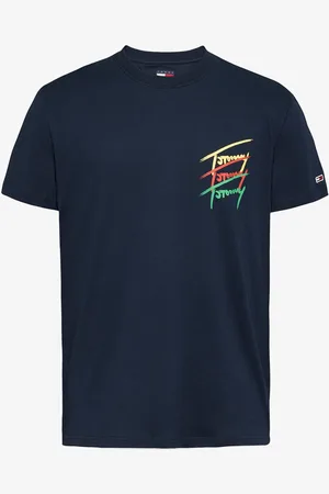 Tommy Hilfiger T-shirt met logo- en backprint