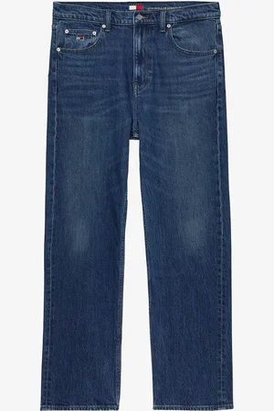 Tommy Hilfiger Otis straight leg jeans met donkere wassing