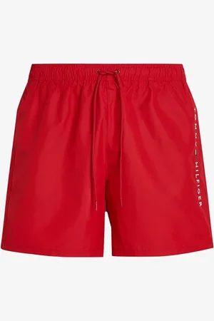 Tommy Hilfiger Zwemshorts met logo en steekzakken
