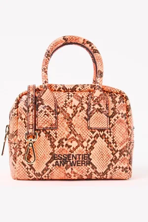 Essentiel Antwerp Haracola crossbodytas met slangenprint