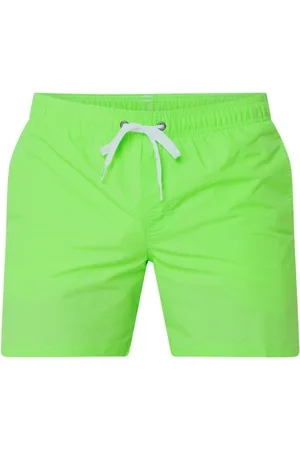 Sundek Zwemshorts met steekzakken en logo