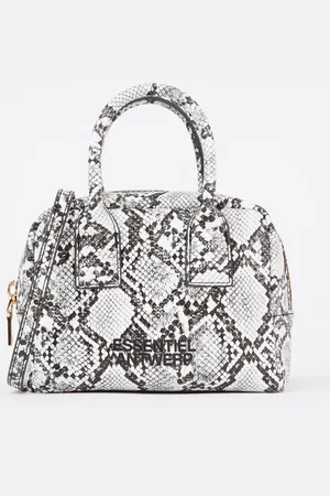 Essentiel Antwerp Haracola crossbodytas met slangenprint