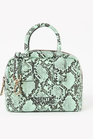 Essentiel Antwerp Haracola crossbodytas met slangenprint