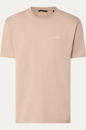 Airforce T-shirt van biologisch katoen met logo