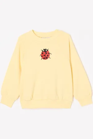 Mini Rodini Ladybugs sweater van biologisch katoen