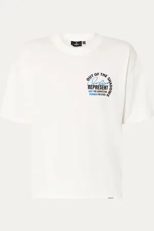 Represent Out Of The Shadows T-shirt met logo- en backprint