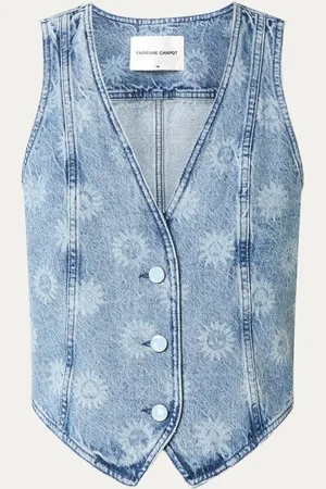 Fabienne Chapot Gigi gilet van denim