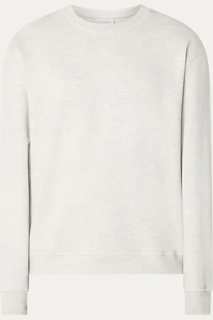 Les Deux Sully sweater met gemêleerd dessin