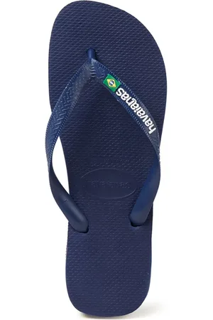 Havaianas Brasil slipper met logo