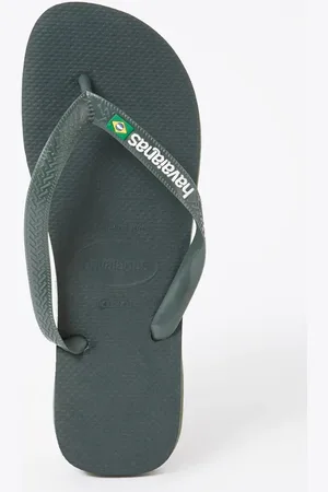 Havaianas Brasil slipper met logo
