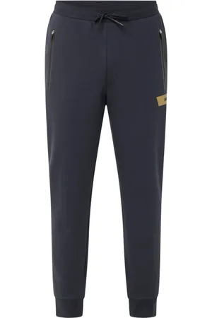 HUGO BOSS Hadiko Tapered fit joggingbroek met steekzakken