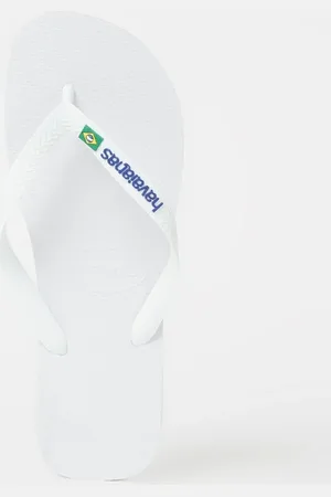 Havaianas Brasil slipper met logo