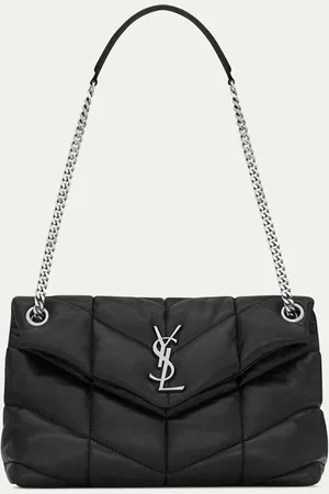 Saint Laurent Puffer Small schoudertas van quilted lamsleer