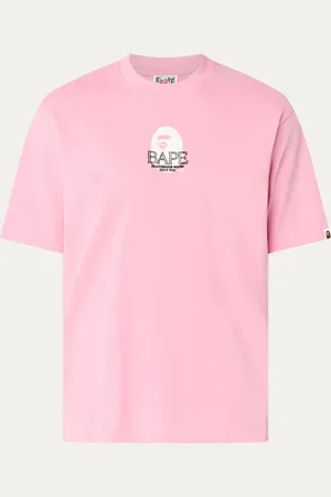 BAPE T-shirt met logoprint en borduring