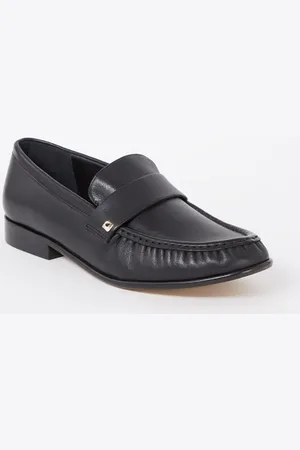 L.K. Bennett Adira loafer van leer