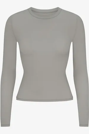 SKIMS Fits Everybody longsleeve met ronde hals