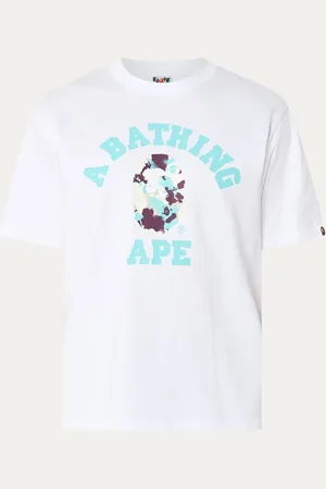 BAPE T-shirt met logoprint