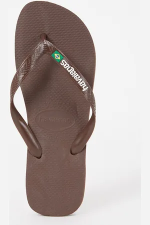 Havaianas Brasil slipper met logo