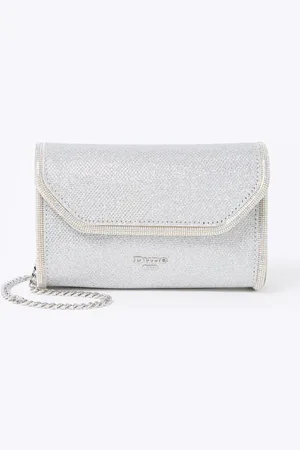 Dune Bellini clutch met logo