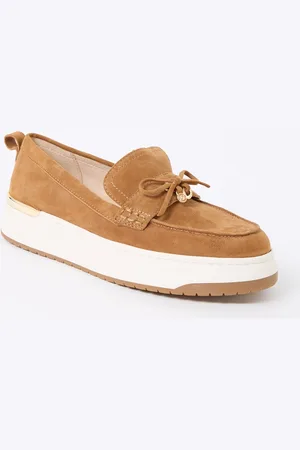 Dune Glide loafer van leer
