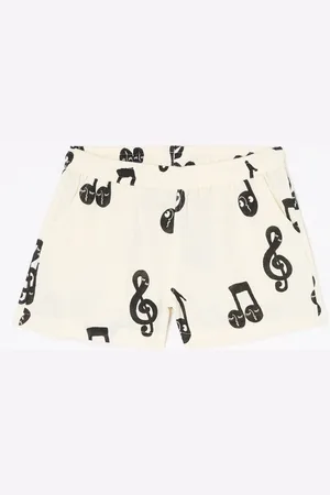 Mini Rodini Straight fit korte broek met print