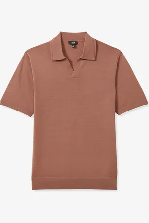 Reiss Duchie regular fit polo van merino wol