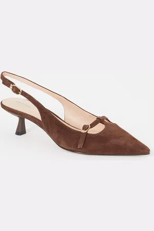Dune Deserving slingback met gespdetail