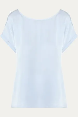 beaumont Stace top van satijn