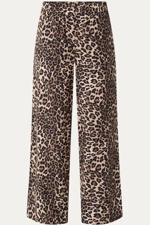 Modstrom Mood high waist wide fit pantalon van biologisch katoen