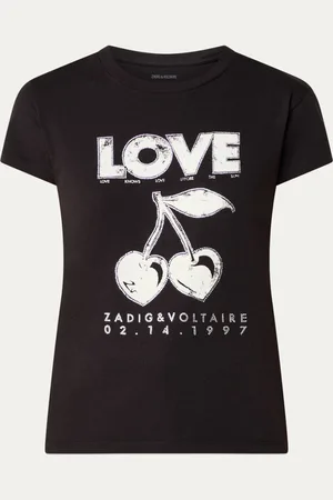 Zadig & Voltaire Walk T-shirt met front- en backprint