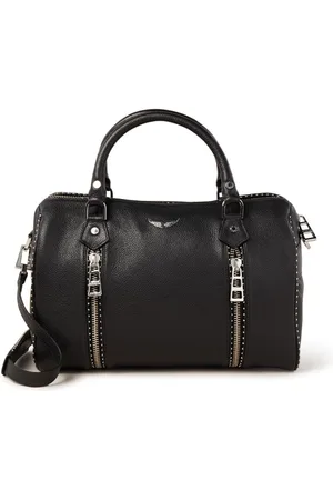Zadig & Voltaire Sunny Medium handtas van leer met studs