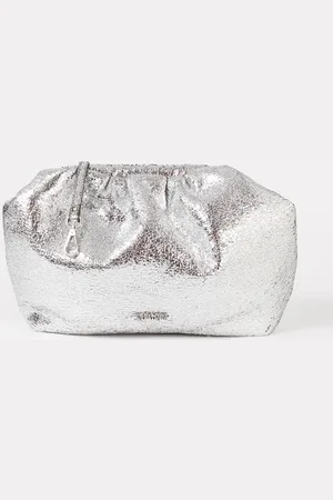 Essentiel Antwerp Hamaretto crossbodytas met metallic finish en afneembare schouderriem