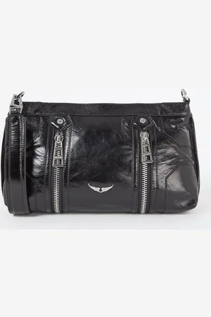 Zadig & Voltaire Sunny Moody crossbodytas van leer met verstelbare schouderriem
