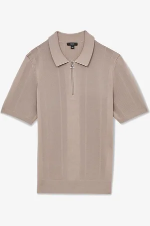 Reiss Bart regular fit polo met structuur