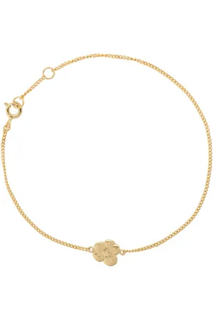 ANNA + NINA Soul Flower armband verguld