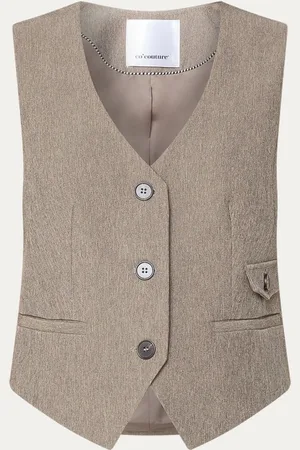 Co`Couture Nana gilet met stretch