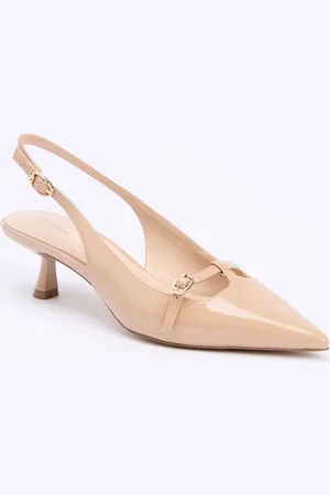 Dune Deserving slingback met gespdetail
