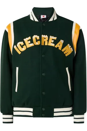 ICECREAM Drippy baseball jack met logoborduring