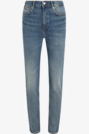 Tommy Hilfiger High waist slim fit cropped jeans met steekzakken