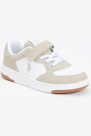 Ralph Lauren Masters Court sneaker met logo